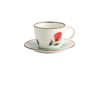 Ceramic Lemon Coffee Cup and Saucer Set - Hstrends