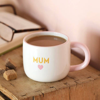Ceramic Pink Heart Mum Mug - Hstrends