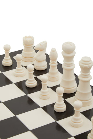 Churchill Games Black and White Chess Set - Hstrends