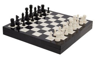 Churchill Games Black and White Chess Set - Hstrends