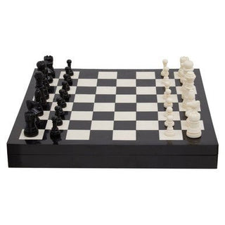 Churchill Games Black and White Chess Set - Hstrends