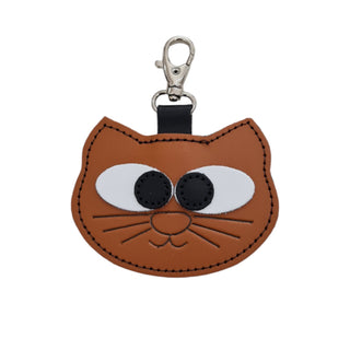 Colourful Cat Bag Charm - Burnt Orange - Hstrends