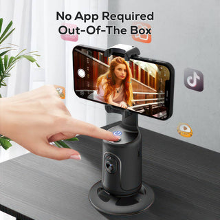 Compact 360° Mini Camera with Auto - Follow and High - Resolution - Hstrends