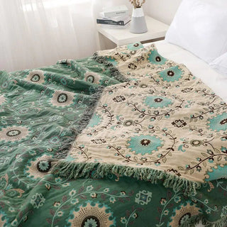 Cotton Sofa Throw Blanket - Hstrends