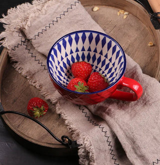 Creative Hand - Painted Ceramic Mug for Breakfast - Hstrends