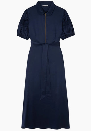 Lily and Lionel Exclusive Amelia Dress Midnight Silk - Premium Party Wear from Lily and Lionel - Just £350! Shop now at hstrends