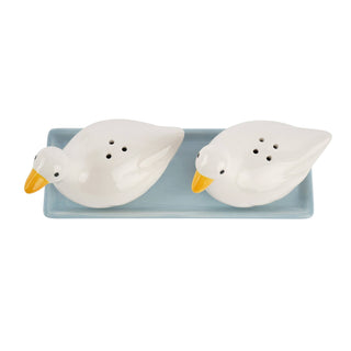 Bramble Farm Duck Salt & Pepper Shakers In Gift Box