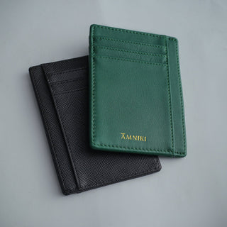 Deep Emerald Green Cardholder Wallet - Hstrends