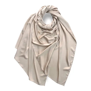 Satin, silky feel plain scarf/Hijab various colours - Premium Hijab from hstrends - Just £9.50! Shop now at hstrends