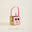 Pink headphone bag