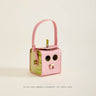 Pink headphone bag