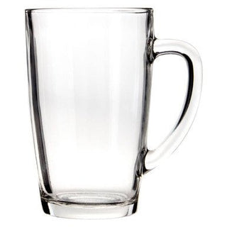 Euri Clear Tall Glass Mugs Set Of 4 - Hstrends