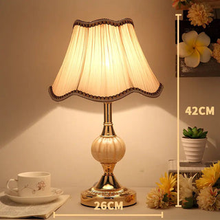 European Minimalist Glass Table Lamp - Vintage Style - Hstrends