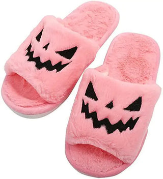 Halloween Pumpkin Slippers in various colours