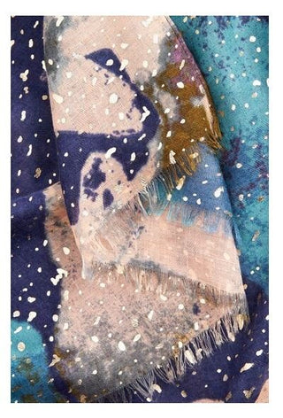 Floral print light weight wrap or head scarf - Hstrends