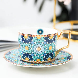 Flower Tea Cup and Saucer Set for Afternoon Tea - Hstrends