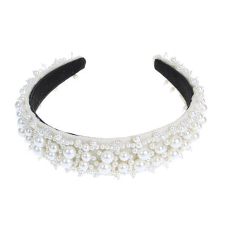 Full Of Diamonds Braided Crystal Headband - Hstrends
