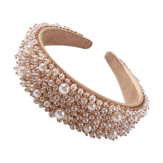 Full Of Diamonds Braided Crystal Headband - Hstrends