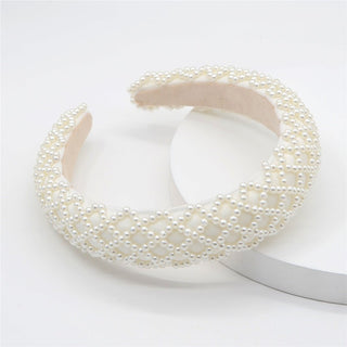 Full Of Diamonds Braided Crystal Headband - Hstrends