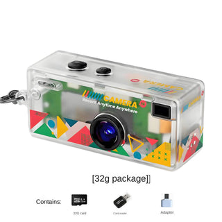 G6 Mini Thumb Small Action Camera with 32gb memory card, reader and c type adapter. - Hstrends