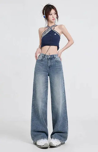 Bella Wide Leg High Waist Baggy Jeans