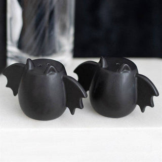 Gothic Bat Wing Halloween Salt and Pepper Shakers - Hstrends