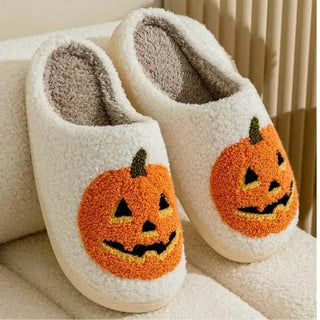 Halloween Slippers - pumpkin - Hstrends