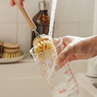 Hand crafted Bamboo Dish Brush Set | Eco - Friendly Washing Up Brushes - Hstrends