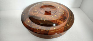 Hand crafted sasswood salad / dry fruit serving tray - Hstrends