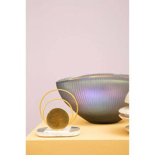 Hessa Grey Glass Bowl - Hstrends
