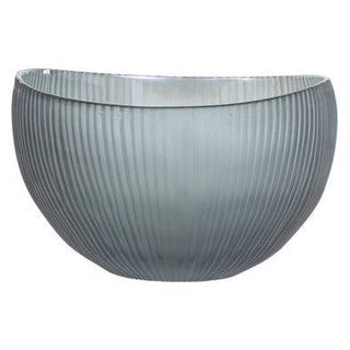 Hessa Grey Glass Bowl - Hstrends