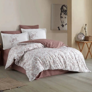 Hobby Calvina Coffee - Ranforce Double Duvet Cover Set - Hstrends