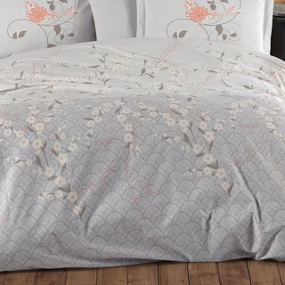 Hobby Missy Gray - Poplin Double Duvet Cover Set 4pc - Hstrends