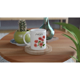 Hstrends 11oz Floral  MOM you are my heaven Ceramic Mug.