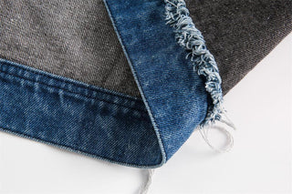 Irregular Patchwork Coat – Color Contrast Design - Hstrends