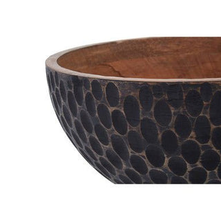 Kara Large Mango Wood Bowl - Hstrends