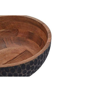 Kara Large Mango Wood Bowl - Hstrends
