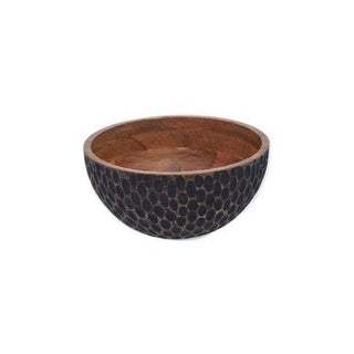 Kara Large Mango Wood Bowl - Hstrends
