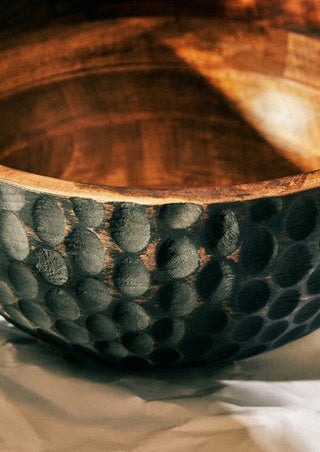 Kara Small Mango Wood Bowl - Hstrends