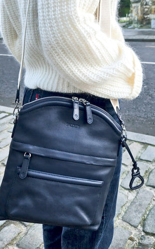 Kimberley Leather Crossbody Bag - Handmade by Saddler - Hstrends
