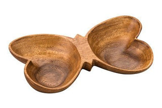 Kora Acacia Butterfly Shaped Serving Dish - Hstrends