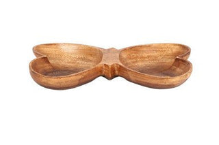 Kora Acacia Butterfly Shaped Serving Dish - Hstrends