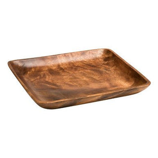 Kora Acacia Curved Sides Serving Platter - Hstrends