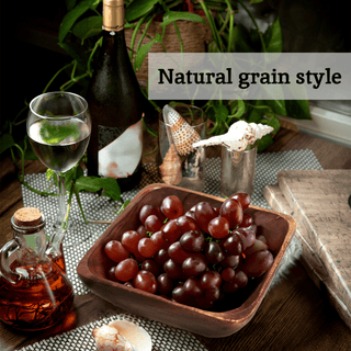 Kora Acacia Small Square Serving Bowl - Hstrends