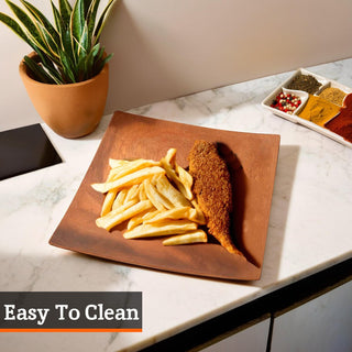 Kora Acacia Square Serving Platter - Hstrends
