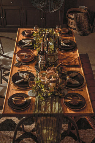 Kora Acacia Square Serving Platter - Hstrends