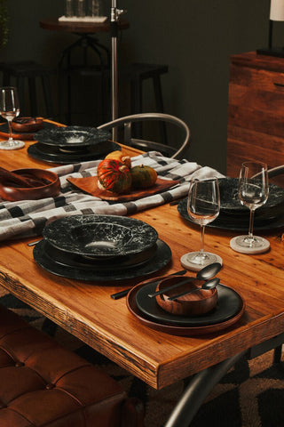 Kora Acacia Square Serving Platter - Hstrends