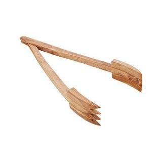 Kora Olive Wood Serving Tongs - Hstrends