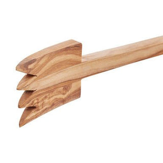 Kora Olive Wood Serving Tongs - Hstrends