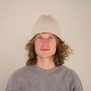 Lambswool - Furrow Hat - Linen - Hstrends